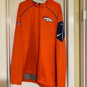 Like New- XXL Denver Broncos On Field Nike Jacket